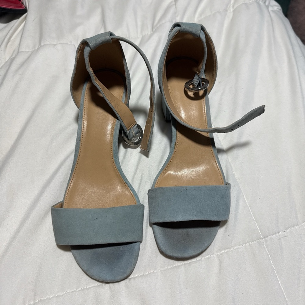 MICHAEL Michael Kors Blue Ankle Strap Heels